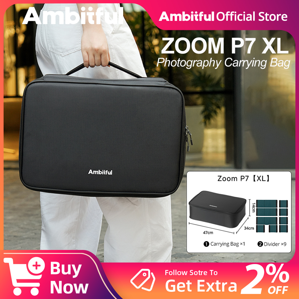 Ambitful ZOOM P7II XL Fotograf - Drone Camera Case recensie en prijs