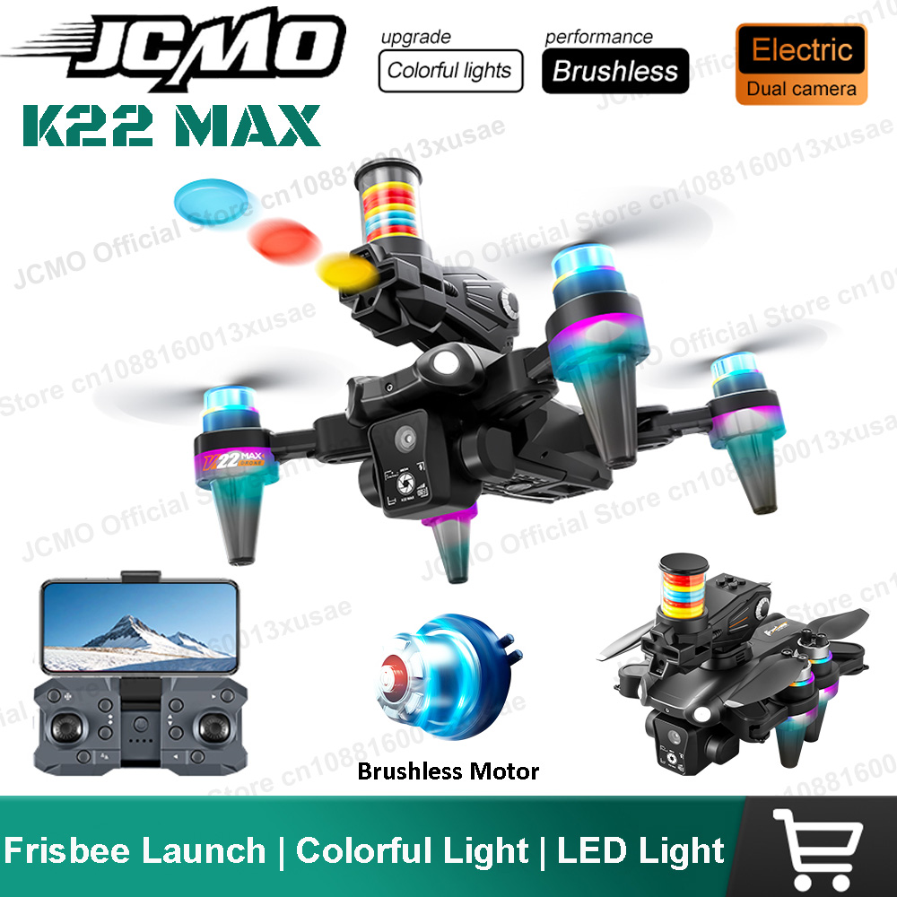JCMO K22 MAX Frisbee Launch Dr - Drone Camera 4K recensie en prijs
